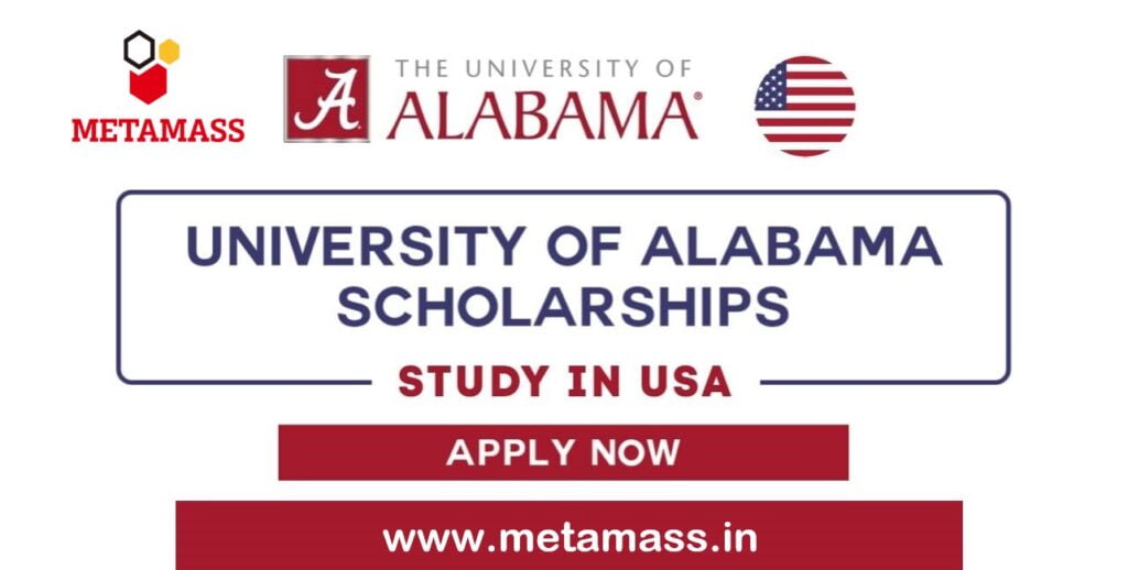 Scholarships at the University of Alabama in USA