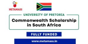 University of Pretoria Commonwealth Scholarship