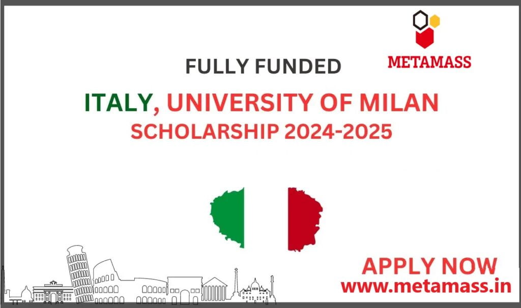 University of Milan DSU Scholarship 2024-2025
