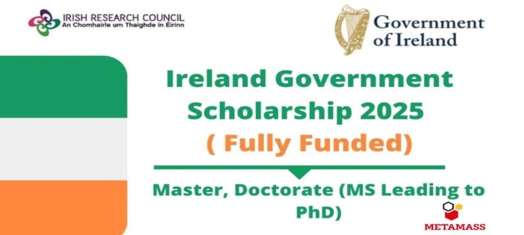 Government of Ireland Postgraduate Scholarship 2025
