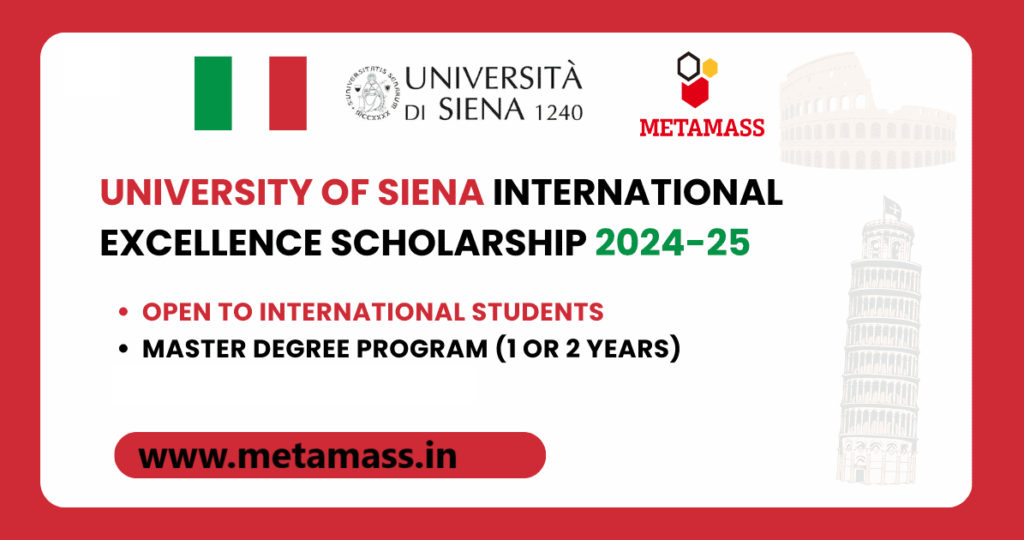 University of Siena Scholarships 2024-2025 in Italy