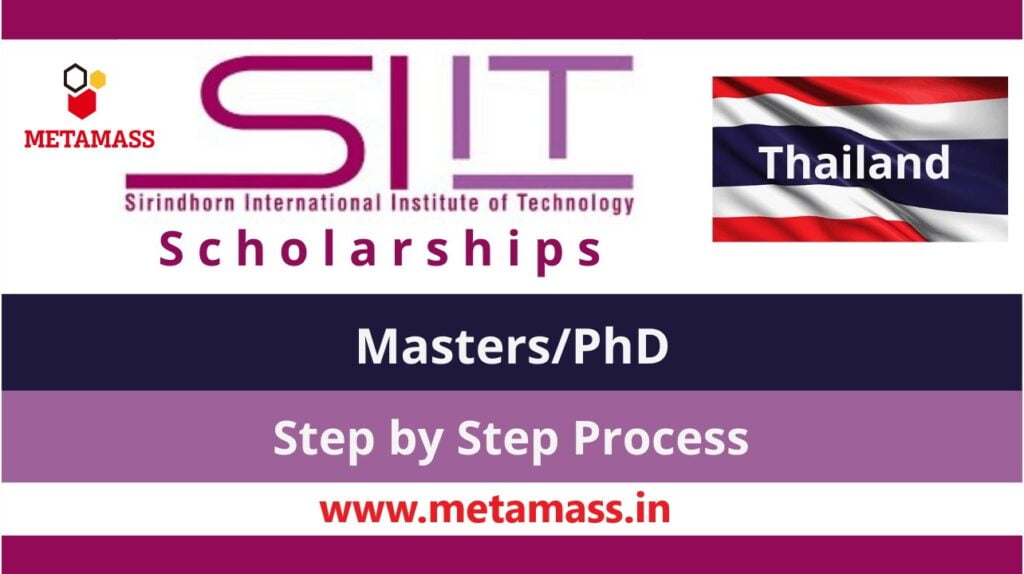 SIIT Scholarships 2025 in Thailand