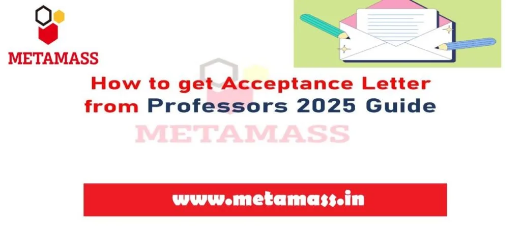 How to get Acceptance Letter from Professors