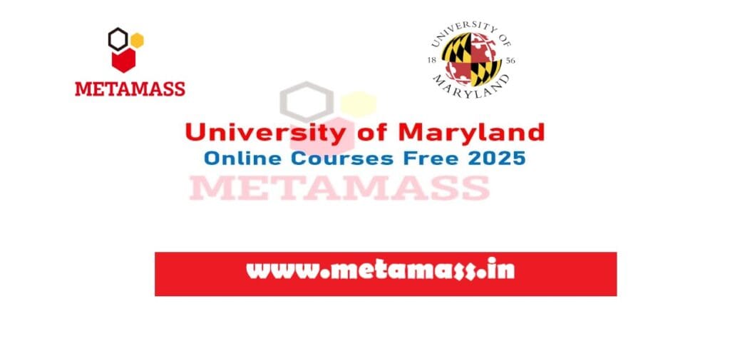University of Maryland Online Courses
