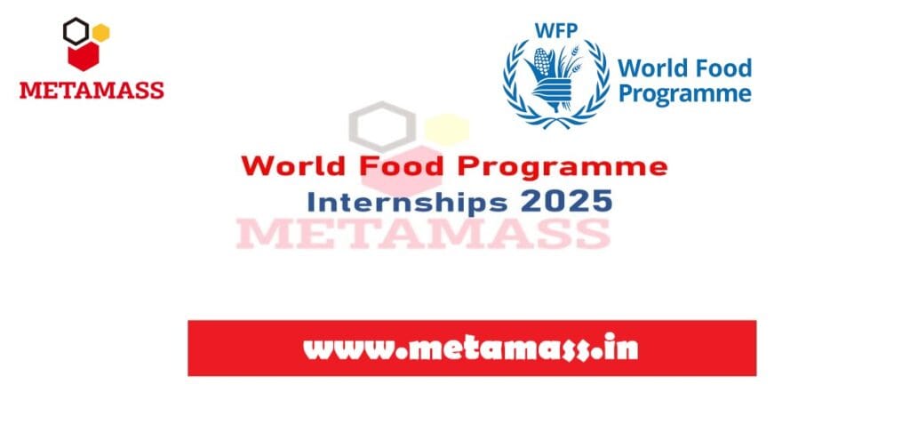 World Food Programme Internships 2025