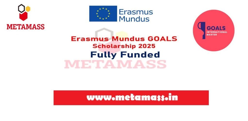 Erasmus Mundus GOALS Scholarship 2025