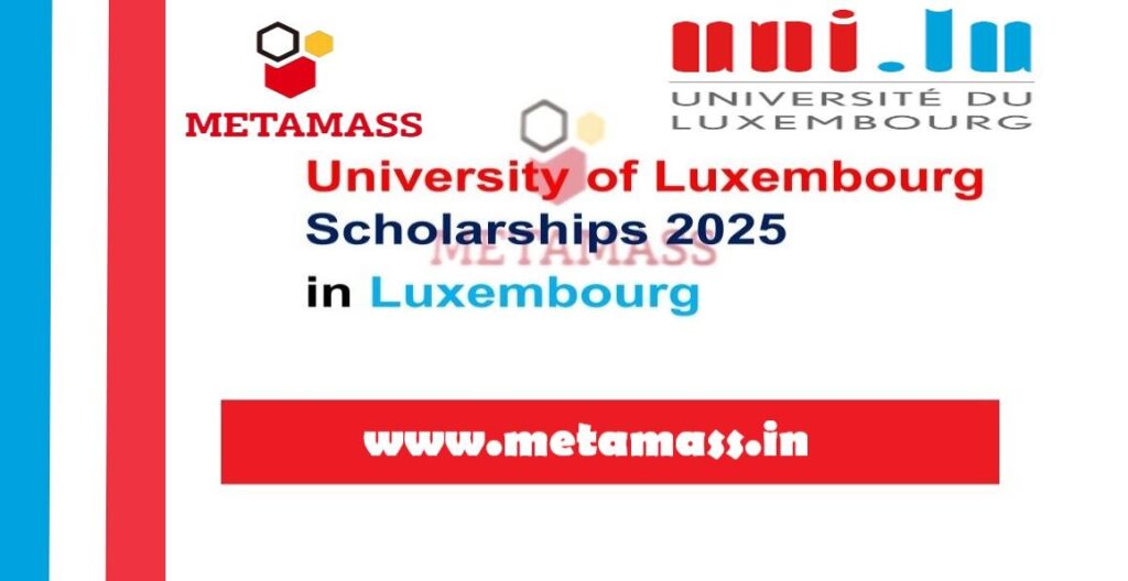 University of Luxembourg Scholarships 2025