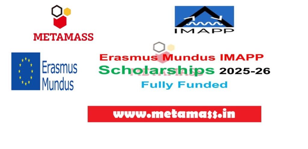 Erasmus Mundus IMAPP Scholarships 2025-26