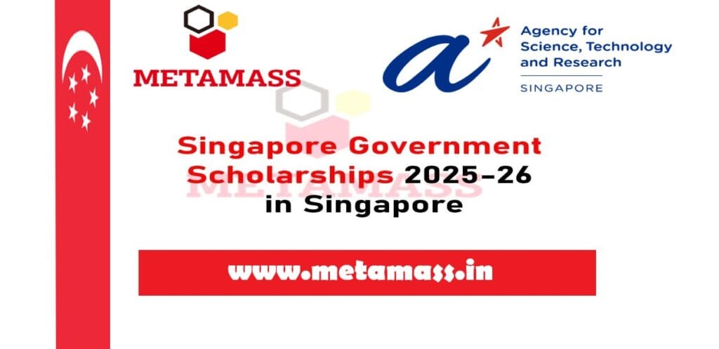 Singapore Government Scholarships 2025-26