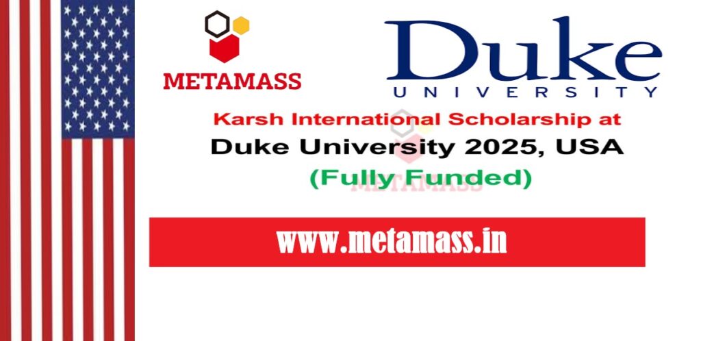 Karsh International Scholarship at Duke University