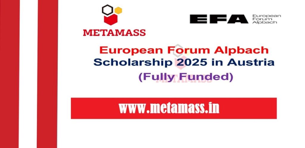 European Forum Alpbach Scholarship