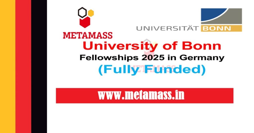 University of Bonn Fellowships 2025 in Germany
