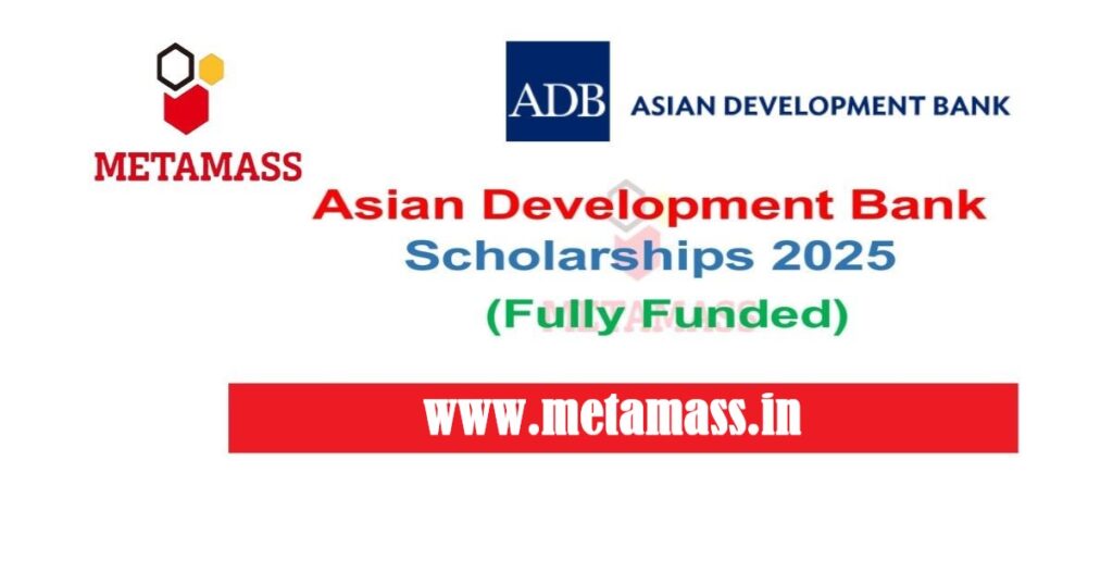 Asian Development Bank Scholarships 2025