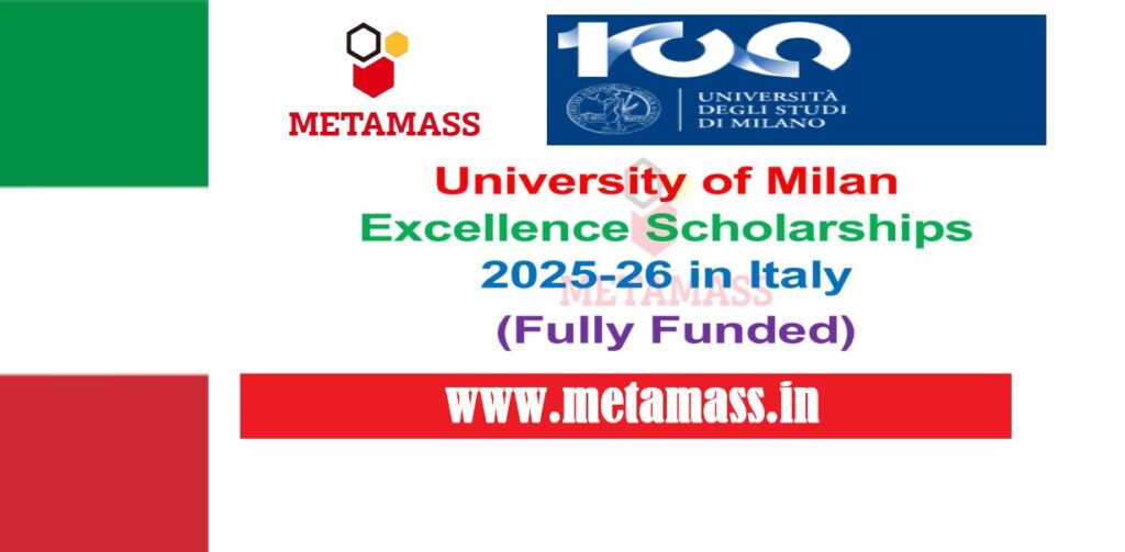 University of Milan Excellence Scholarships