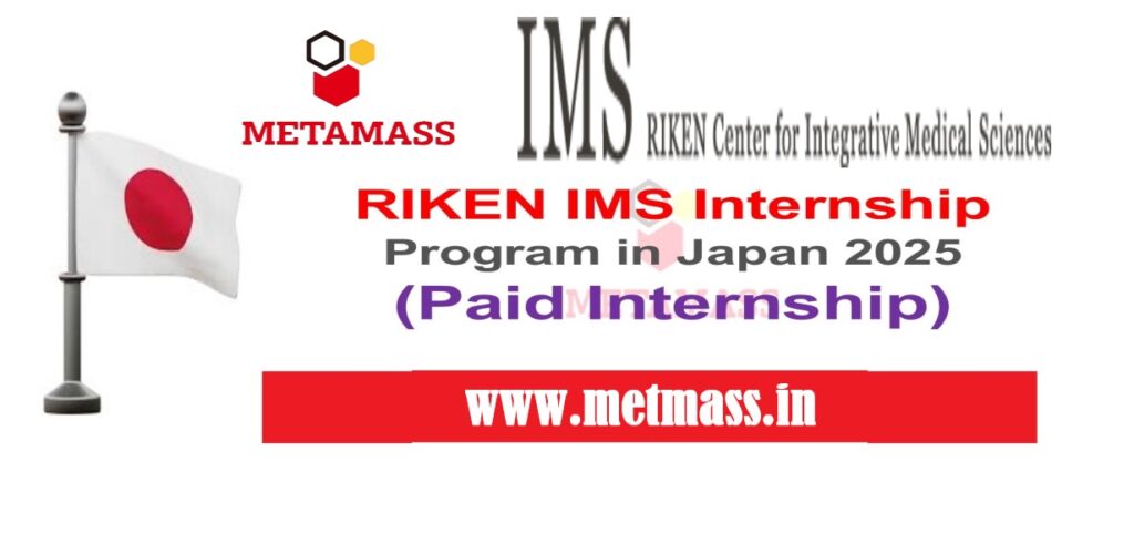 RIKEN IMS Internship Program in Japan 2025
