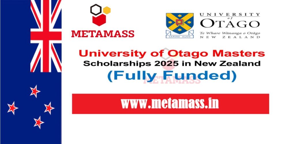 University of Otago Masters Scholarships