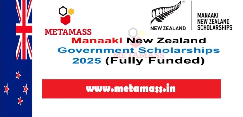 Manaaki New Zealand Government Scholarships