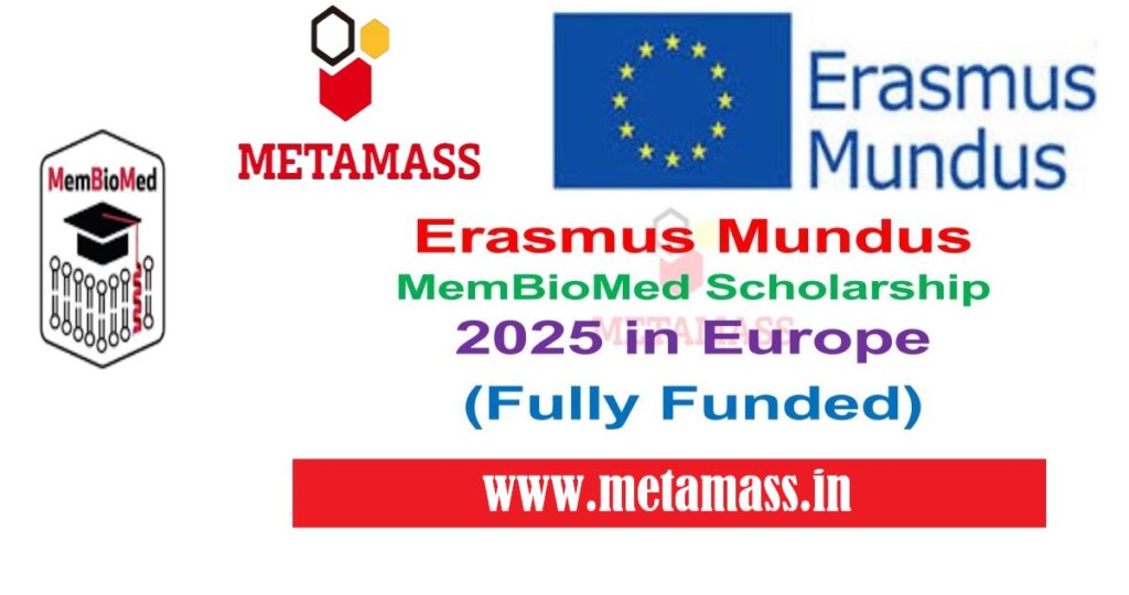 Erasmus Mundus MemBioMed Scholarship