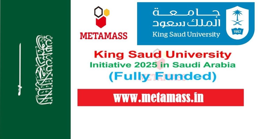 King Saud University Initiative 2025 in Saudi Arabia