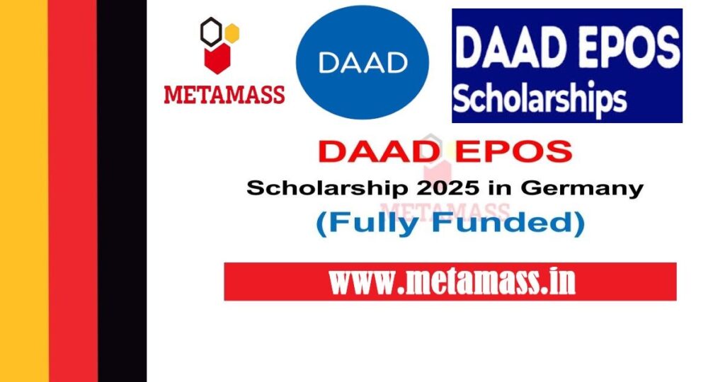 DAAD EPOS Scholarship 2025 in Germany