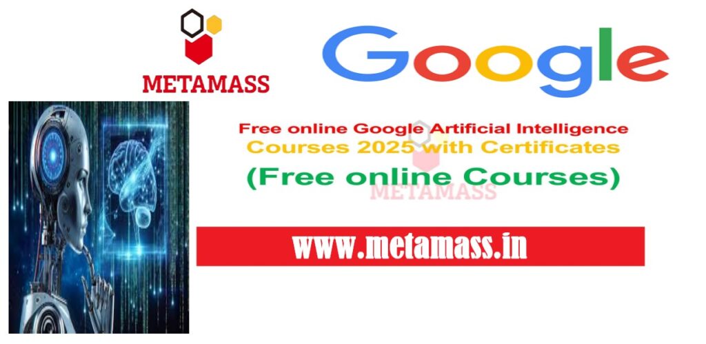 Free online Google Artificial Intelligence Courses