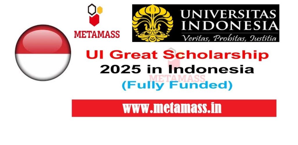 UI Great Scholarship 2025 in Indonesia