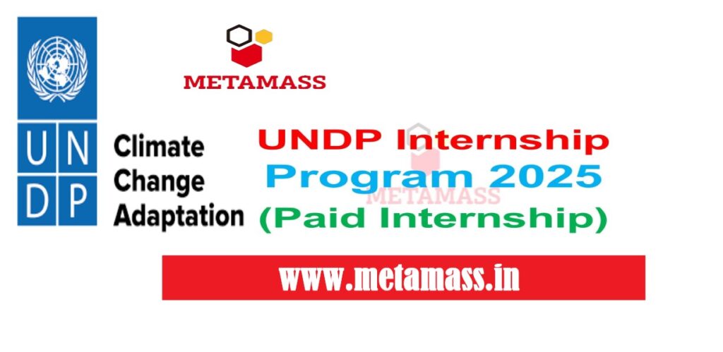 UNDP Internship Program 2025
