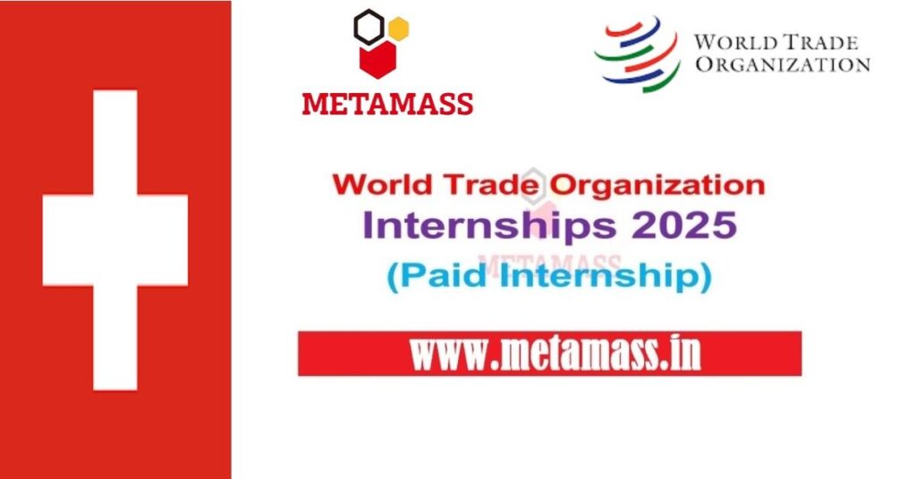 World Trade Organization Internships