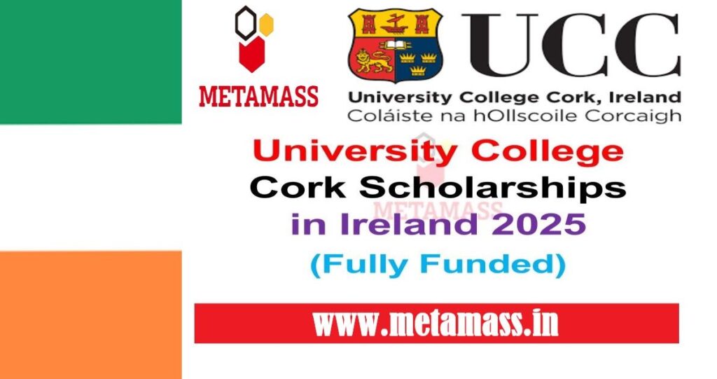 University College Cork Scholarships in Ireland 2025