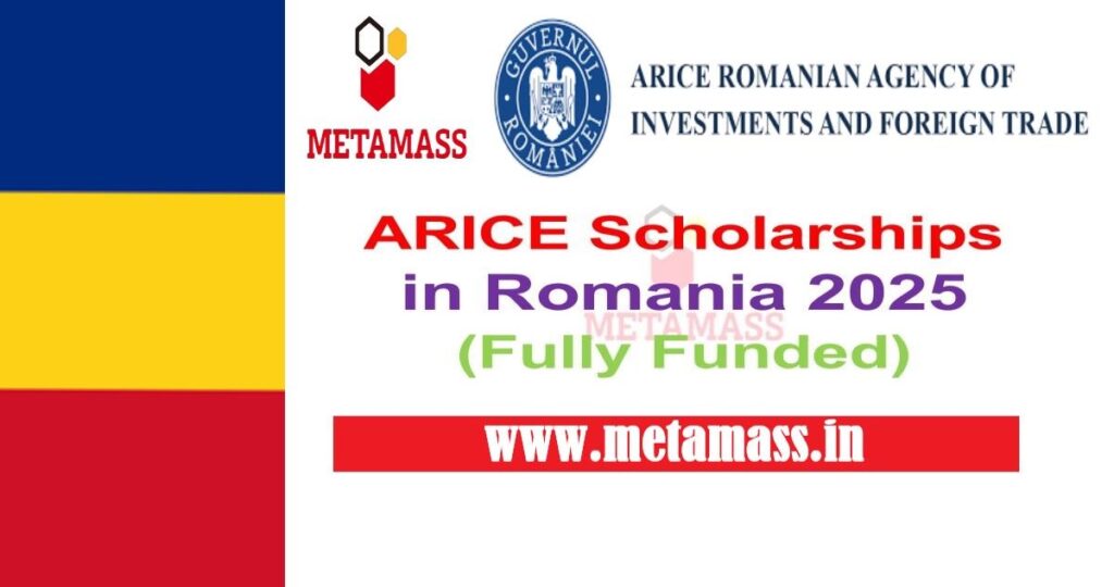 ARICE Scholarships in Romania 2025