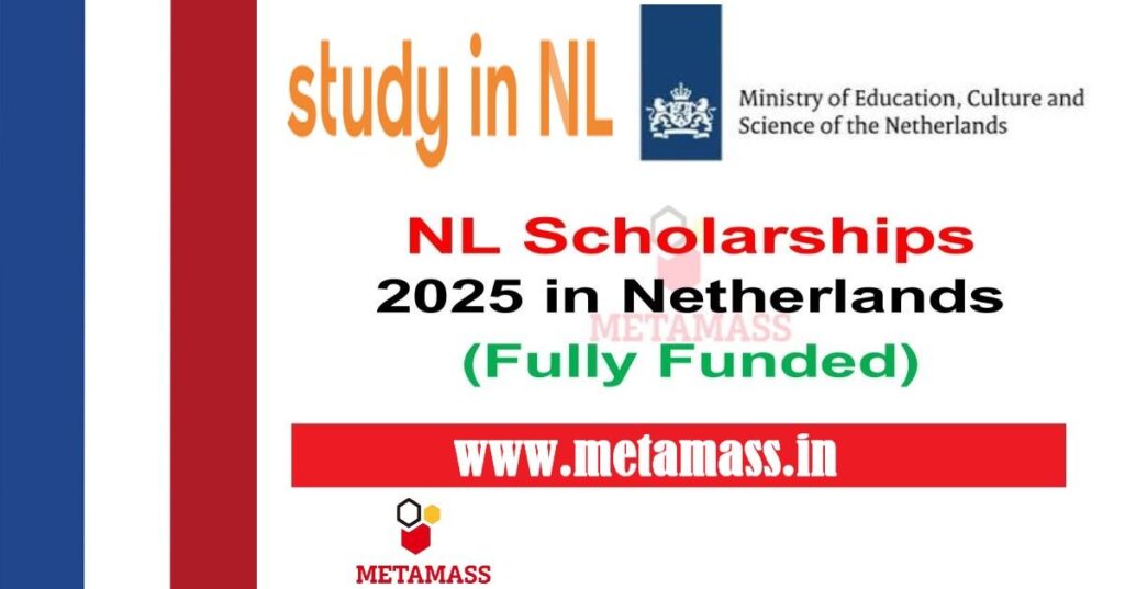 NL Scholarships 2025 in Netherlands