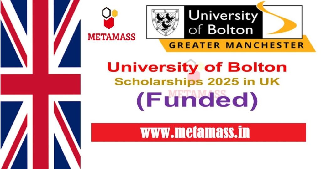 University of Bolton Scholarships 2025
