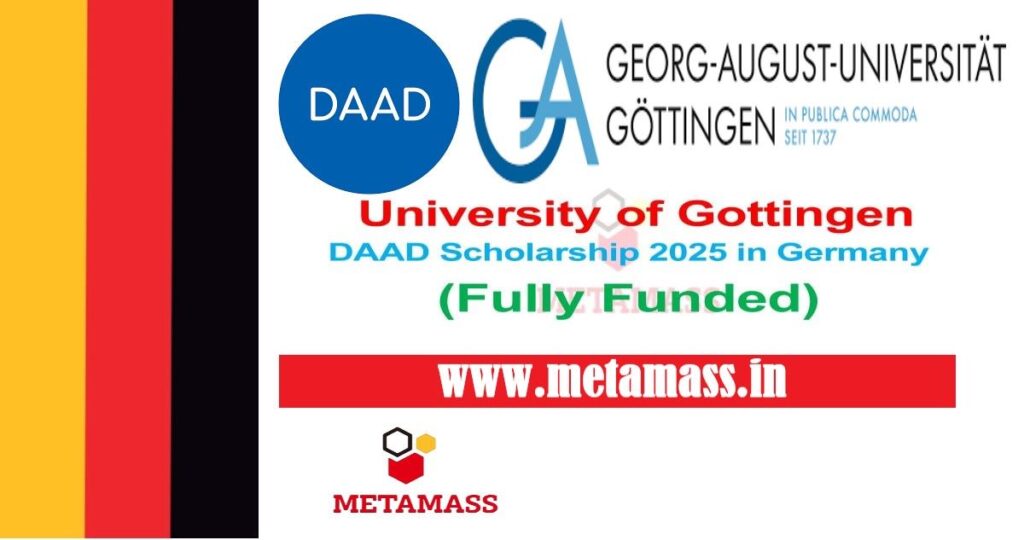 University of Gottingen DAAD Scholarships 2025 in Germany