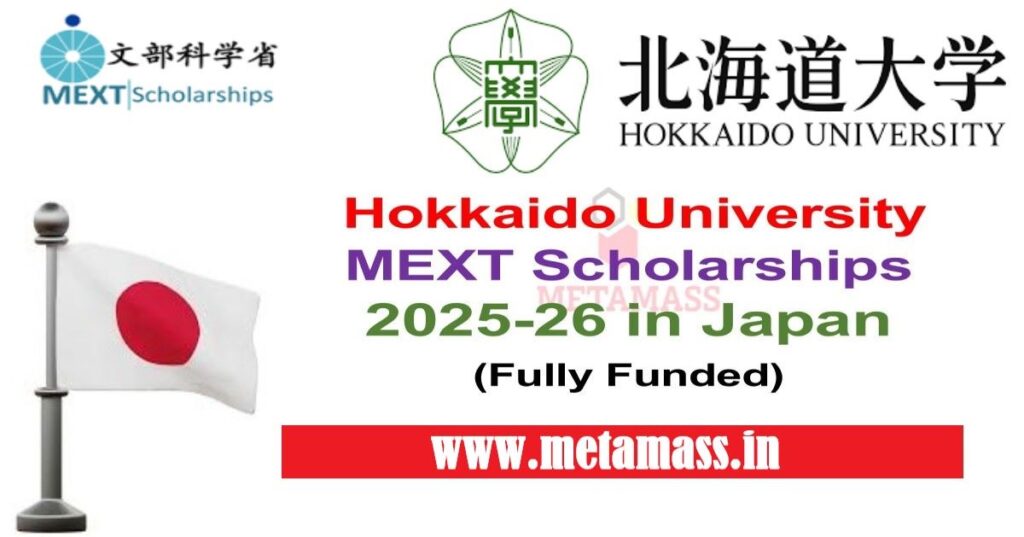 Hokkaido University MEXT Scholarships