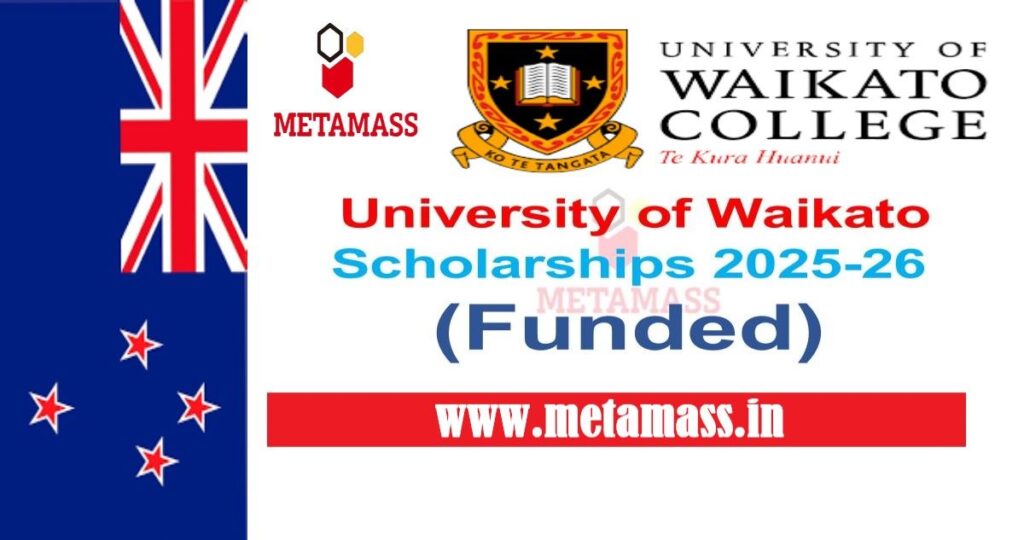 University of Waikato Scholarships 205-2026