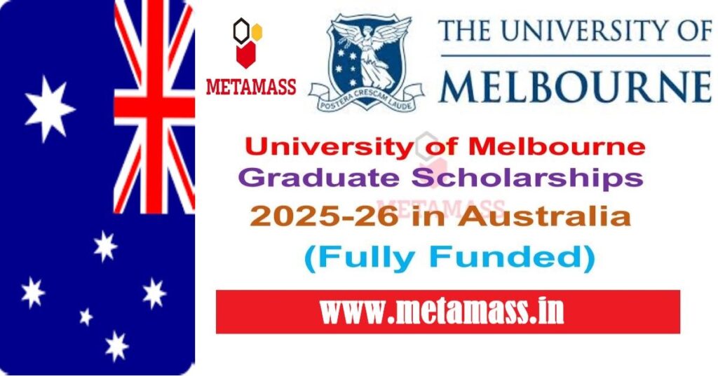 University of Melbourne Graduate Scholarships