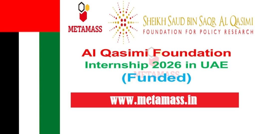 Al Qasimi Foundation Internship