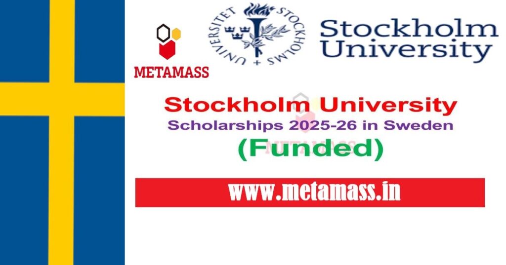 Stockholm University Scholarships