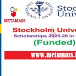Stockholm University Scholarships
