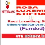 Rosa Luxemburg Stiftung Scholarships
