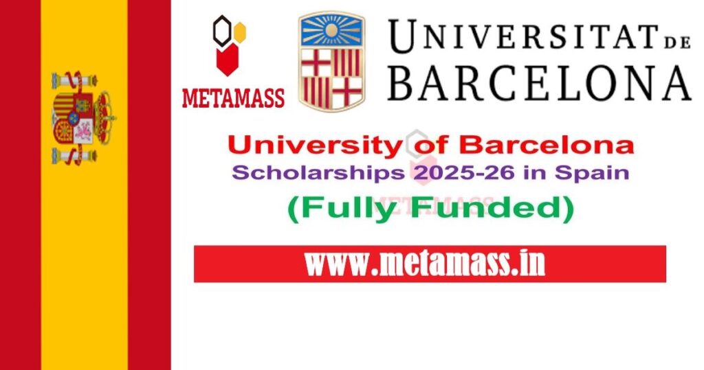 University of Barcelona Scholarships