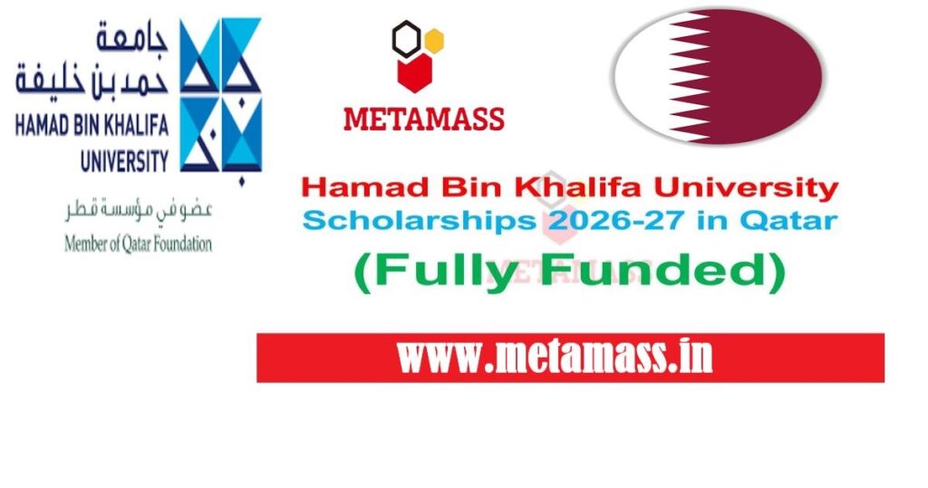 Hamad Bin Khalifa University Scholarships