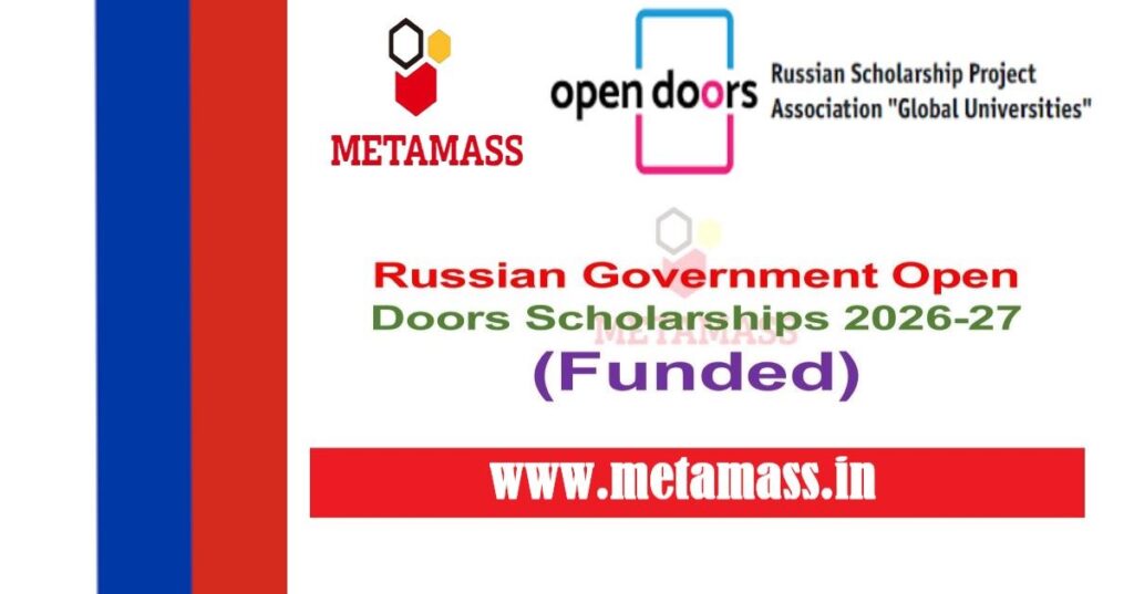Russian Government Open Doors Scholarships